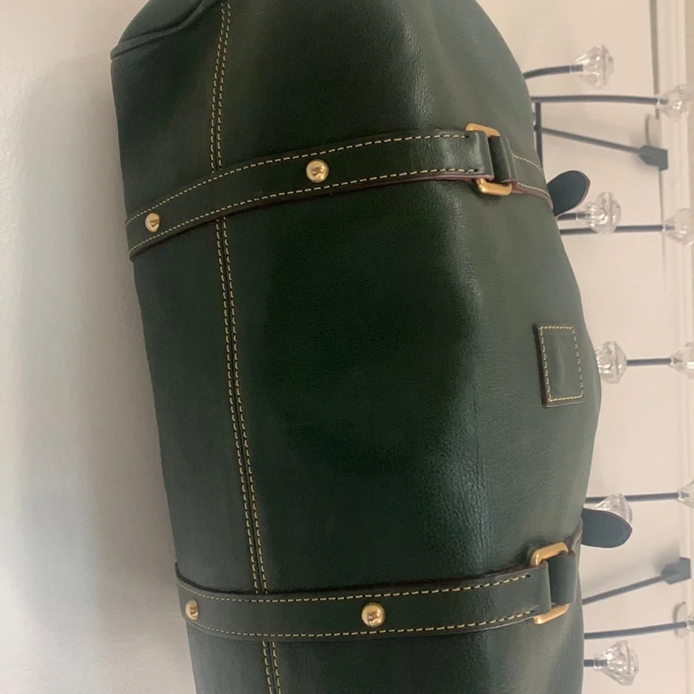 Dooney & Bourke large hunter green purse